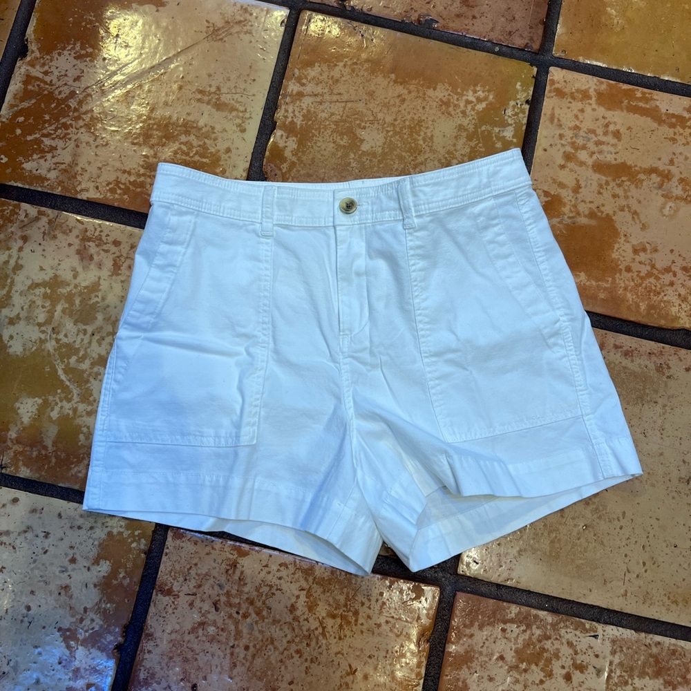 A New Day Stretch White Shorts